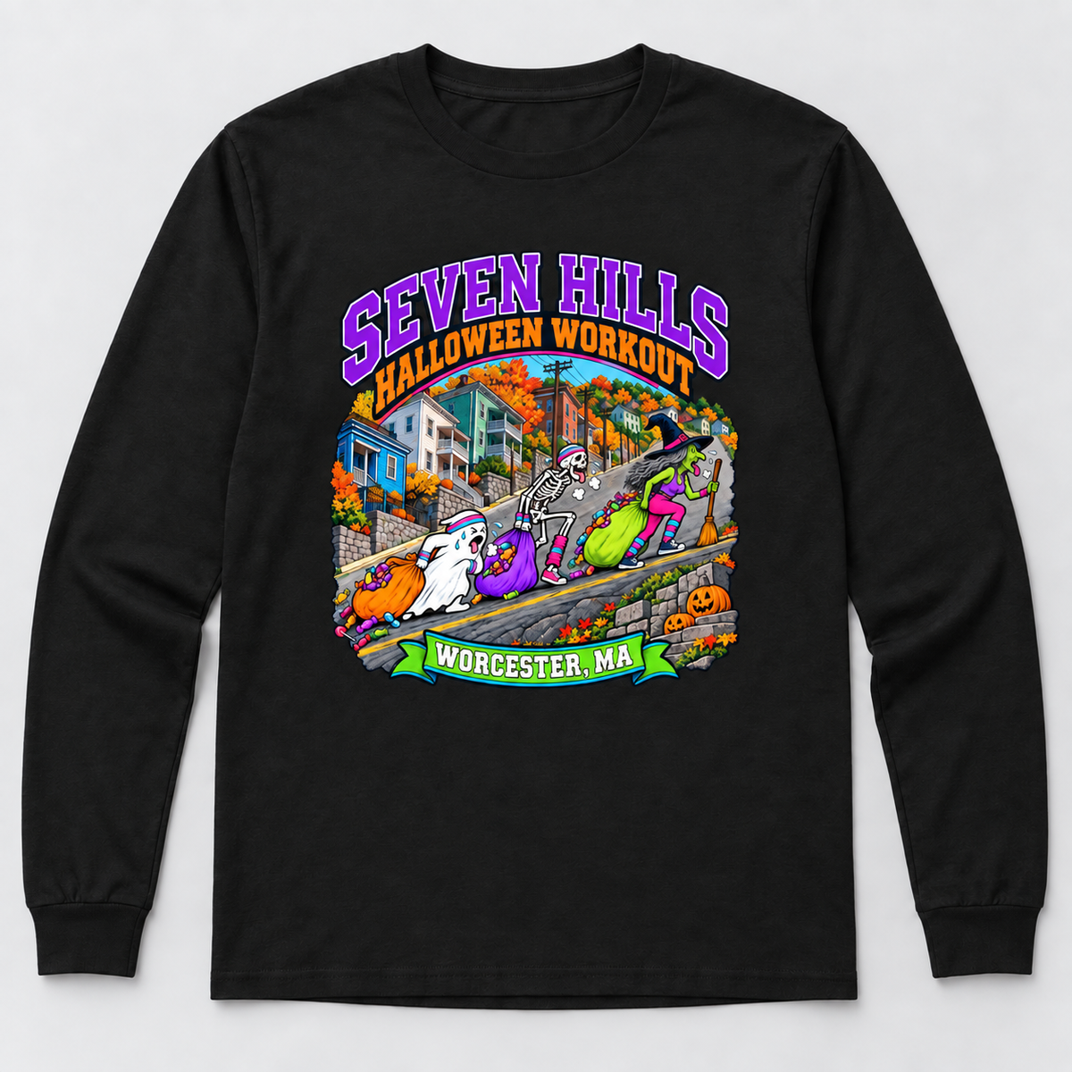 Halloween Trick or Treat Seven Hills T-Shirt