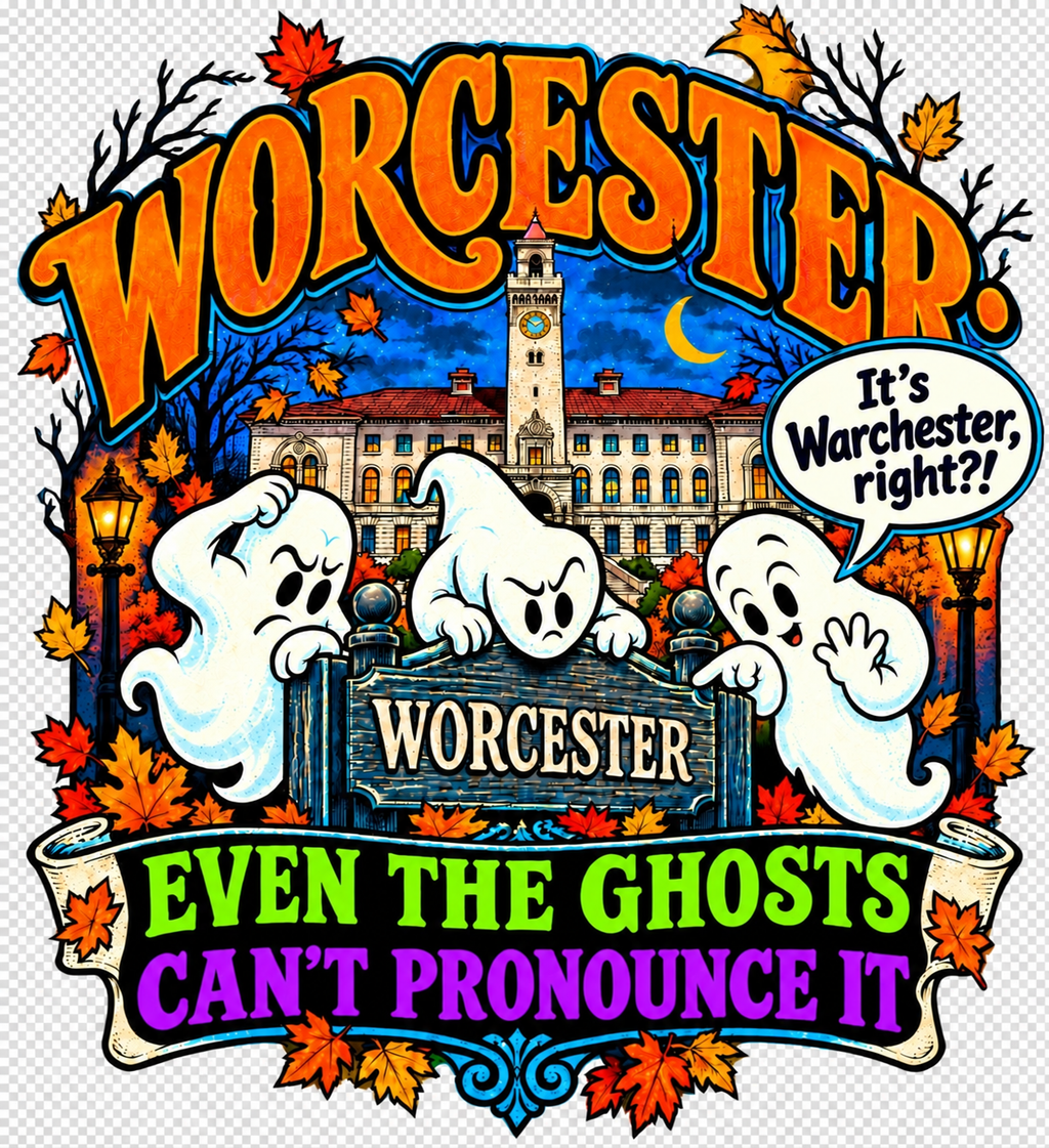 Halloween Worcester Pronunciation T-Shirt