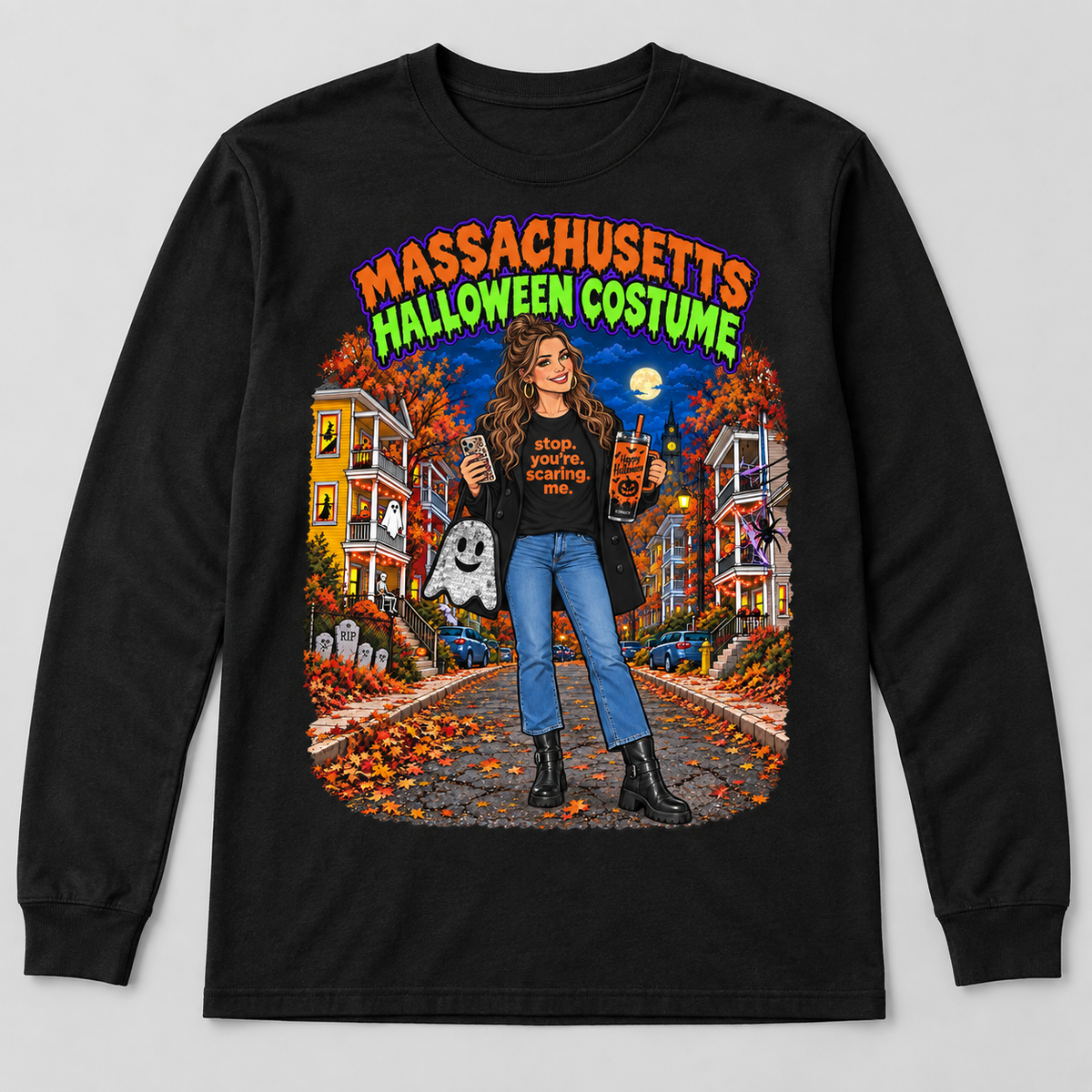MA Halloween Costume- Girl T-Shirt